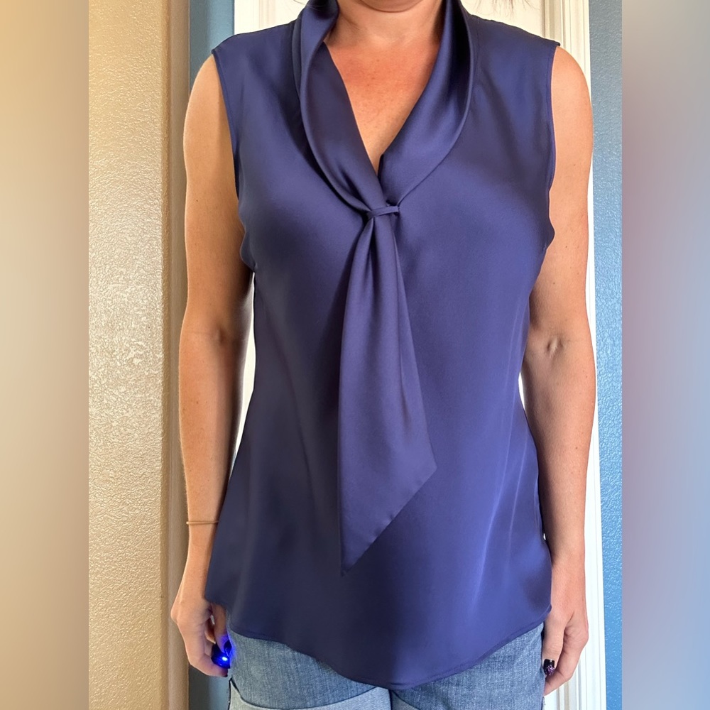 Tahari - Arthur S. Levine satin top